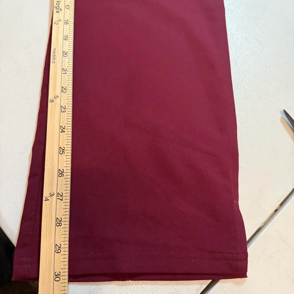 FIGS Kade men’s scrub pants burgandy maroon drawstring mens MEDIUM